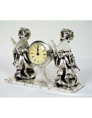 RELOJ DE SOBREMESA CON FIGURA DE ANGELES