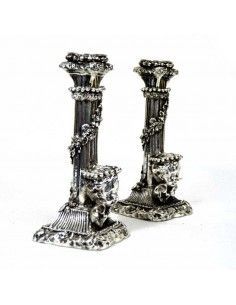 PAREJA DE CANDELABROS EN PLATA 2