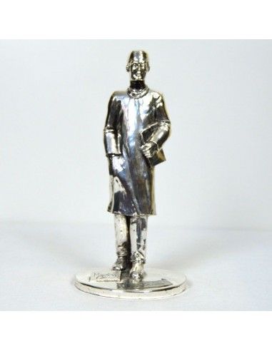 FIGURA DE DOCTOR EN PLATA