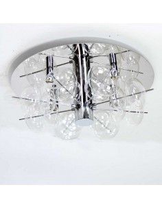 PLAFON DE TECHO CUATRO LUCES DE DISEÑO 2
