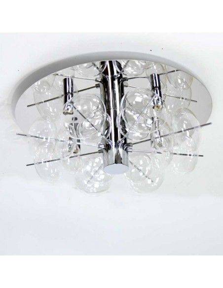 PLAFON DE TECHO CUATRO LUCES DE DISEÑO