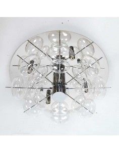 PLAFON DE TECHO CUATRO LUCES DE DISEÑO