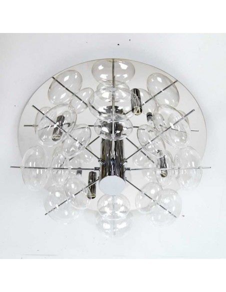 PLAFON DE TECHO CUATRO LUCES DE DISEÑO
