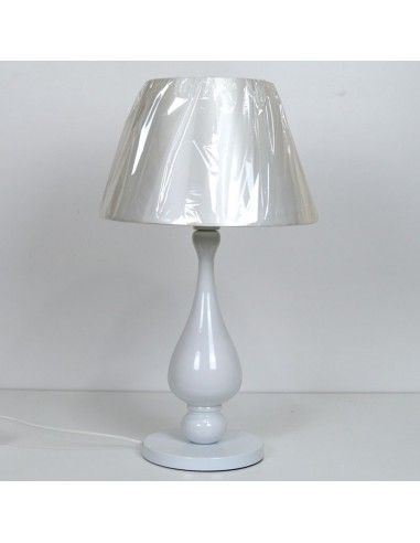 LAMPARA DE SOBREMESA BLANCA
