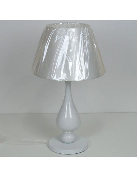LAMPARA DE SOBREMESA BLANCA