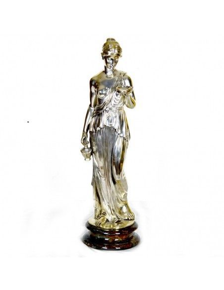 FIGURA DIOSA ROMANA PLATA