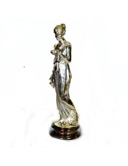 FIGURA DIOSA ROMANA PLATA