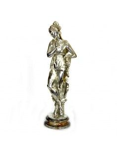 FIGURA DIOSA ROMANA PLATA