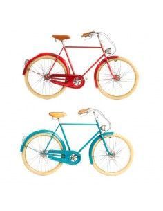 DECORATIVO PARED METAL BICICLETA