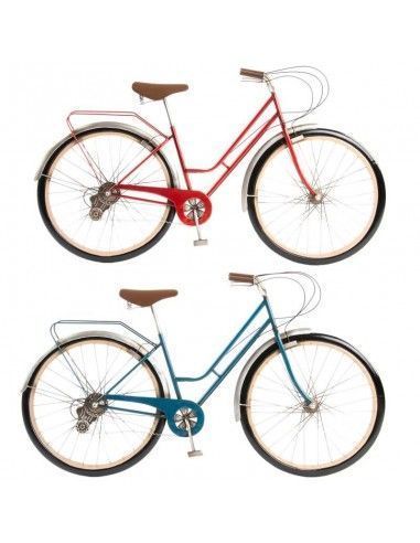 DECORATIVO PARED METAL BICICLETA