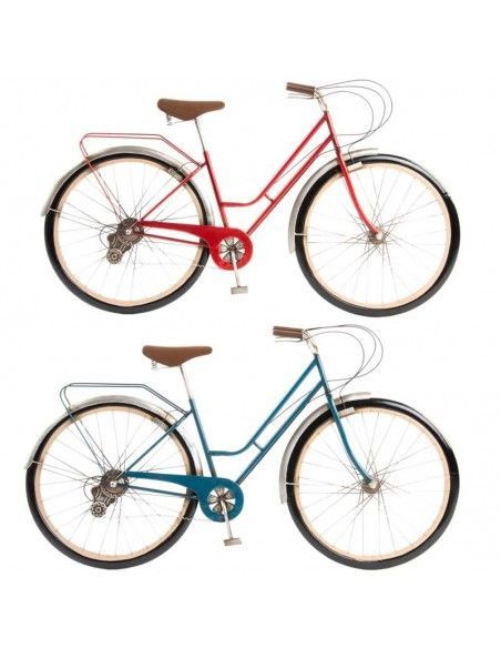DECORATIVO PARED METAL BICICLETA