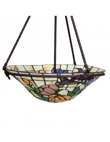 COLGANTE DE TECHO TIFFANY FLORAL