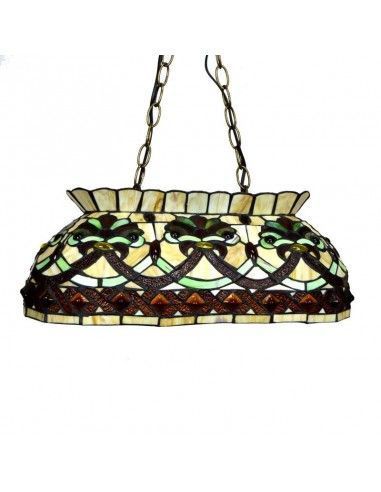 COLGANTE DE TECHO TIFFANY FLORAL