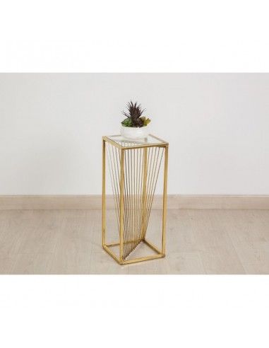 COLUMNA METAL CON VIDRIO