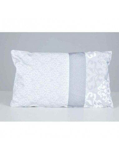 COJIN FILIGRANA BLANCO - GRIS
