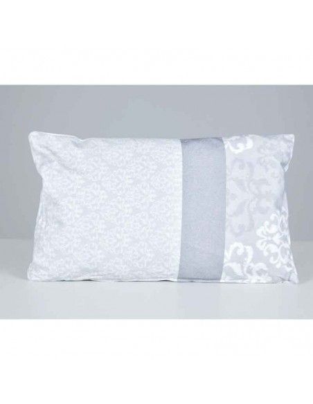 COJIN FILIGRANA BLANCO - GRIS