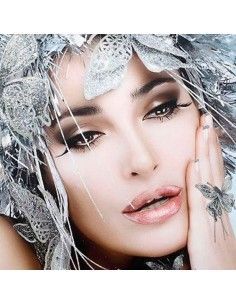 CUADRO MUJER ANTIFAZ CRISTAL TEMPLADO 2
