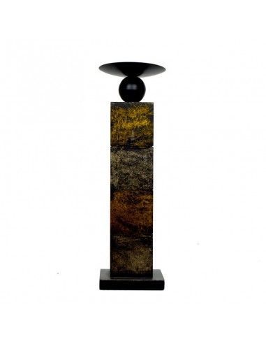 CANDELABRO DORADO - PLATA - NEGRO