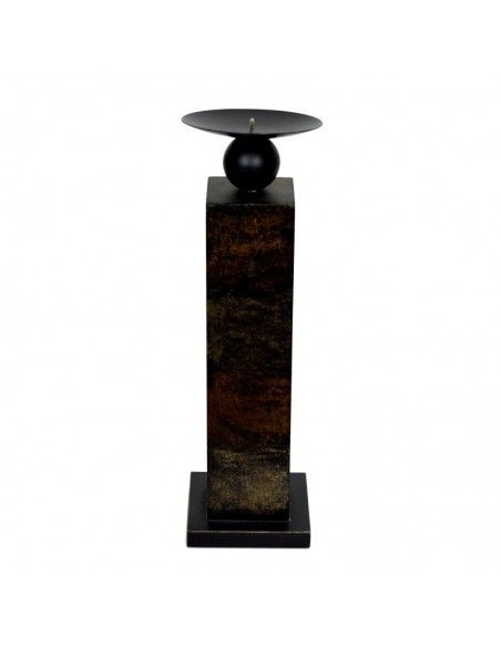 CANDELABRO DORADO - PLATA - NEGRO