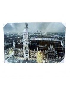 CUADRO DE CIUDAD DEL NORTE DE EUROPA