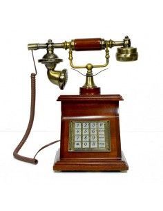 TELEFONO VINTAGE DE MADERA