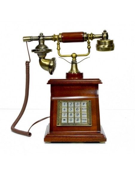 TELEFONO VINTAGE DE MADERA