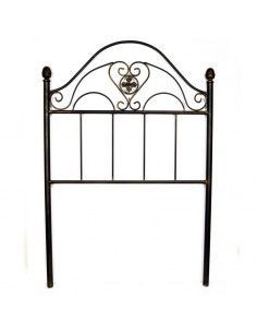 CABECERO DE FORJA ORO - NEGRO