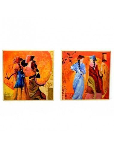 SET CUADROS CON MOTIVOS ORIENTALES