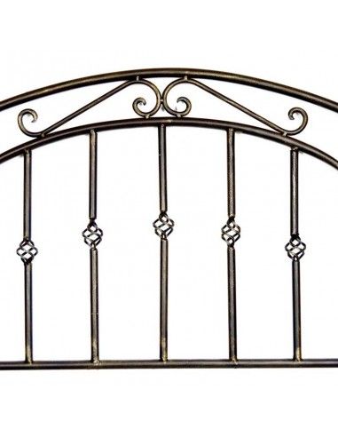 CABECERO DE FORJA ORO 90 CM