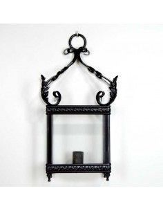 APLIQUE DE PARED INTERIOR FORJA NEGRO 2