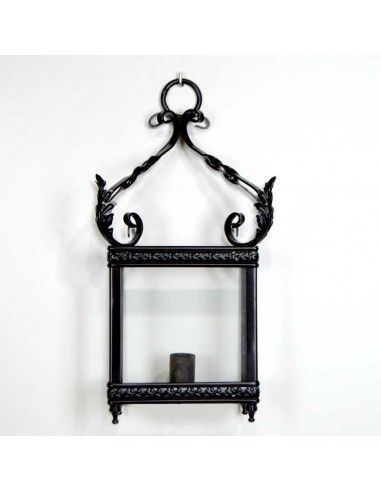 APLIQUE DE PARED INTERIOR FORJA NEGRO