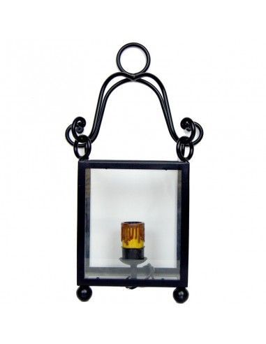 APLIQUE DE PARED INTERIOR FORJA NEGRO