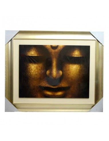 CUADRO BUDA PINTADO EN MADERA