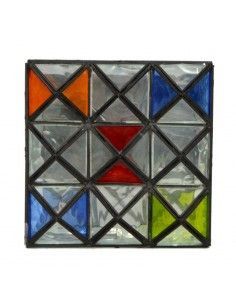 PLAFON DE TECHO RUSTICO LUNA MULTICOLOR 2
