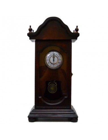 RELOJ DE SOBREMESA REPLICA ANTIGUO CON PENDULO