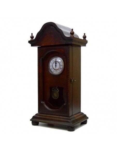 RELOJ DE SOBREMESA REPLICA ANTIGUO CON PENDULO