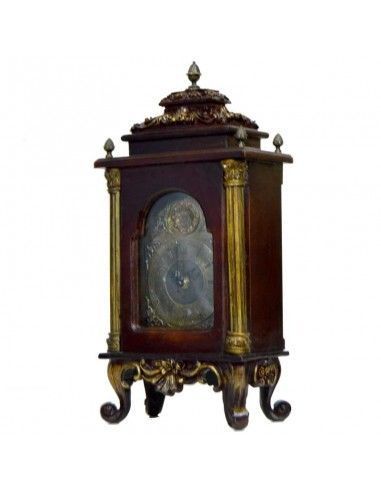 RELOJ DE SOBREMESA VINTAGE ESFERA ORO