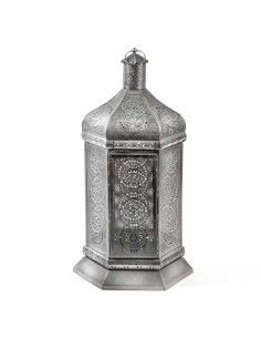 LAMPARA SOBREMESA METAL ARABE