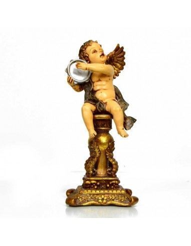 FIGURA DE ANGEL CON PANDERETA