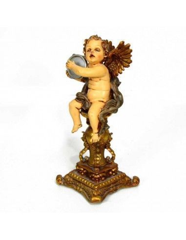FIGURA DE ANGEL CON PANDERETA