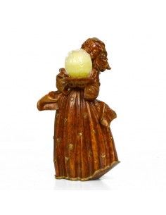 FIGURA DE ANGEL CON PORTAVELAS
