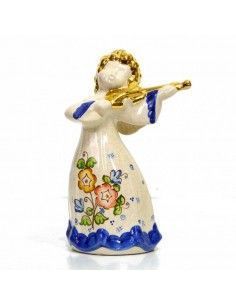 FIGURA DE ANGEL CON VIOLÍN