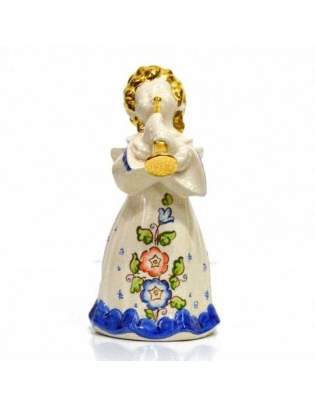 FIGURA DE ANGEL CON VIOLÍN