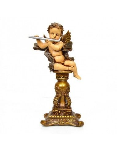 FIGURA DE ANGEL CON VIOLÍN