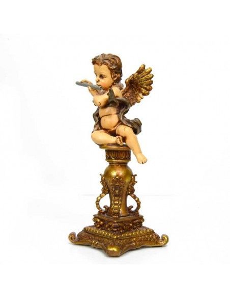 FIGURA DE ANGEL CON VIOLÍN
