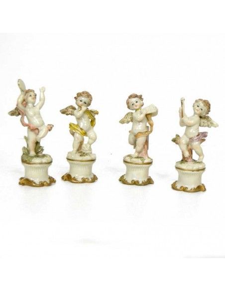 FIGURAS DE ANGELES SET DE CUATRO