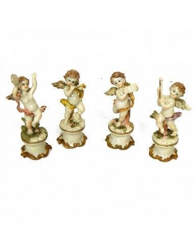 FIGURAS DE ANGELES SET DE CUATRO