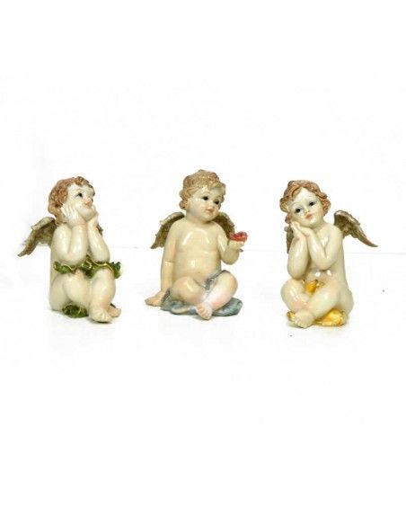 FIGURAS DE ANGELES SET DE TRES