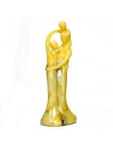FIGURA DE PAREJA EN MARMOL ONIX