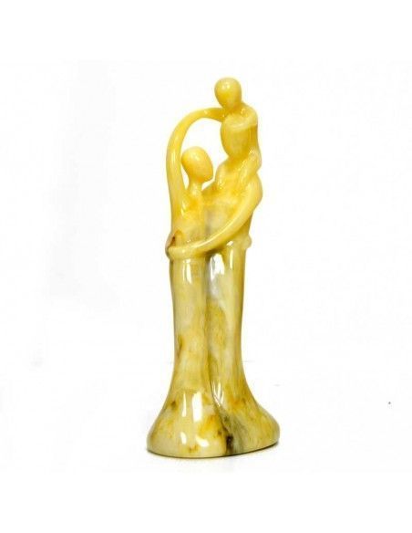 FIGURA DE PAREJA EN MARMOL ONIX